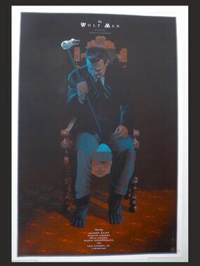 NEW LE #55/300 WOLFMAN BY LAURENT DURIEUX MONDO POSTER ART PRINT POSTER